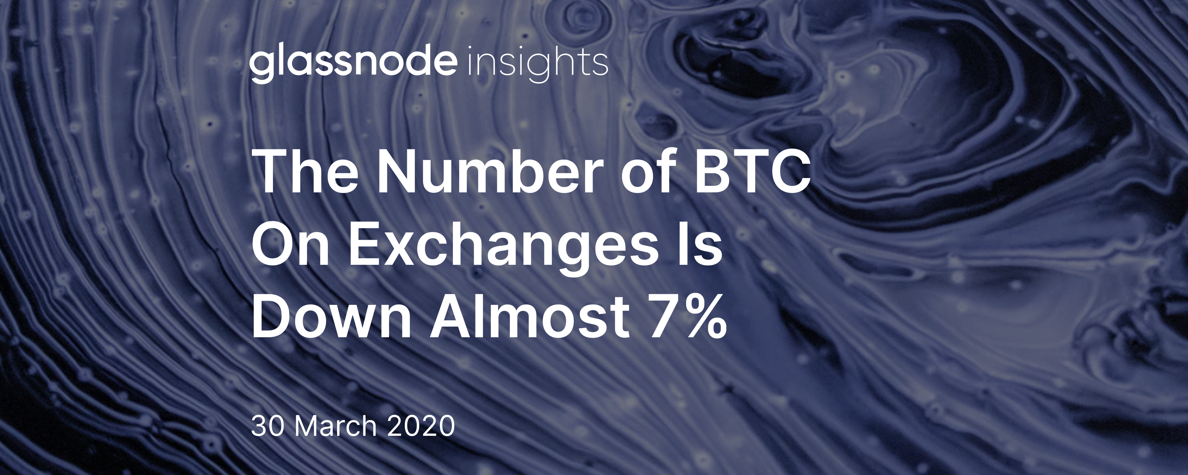 The Number Of Btc On Exchanges Is Down Almost 7