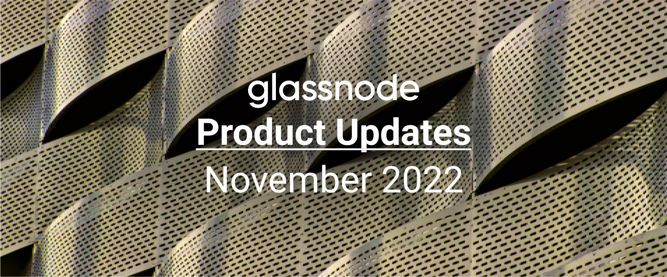 Product updates for November