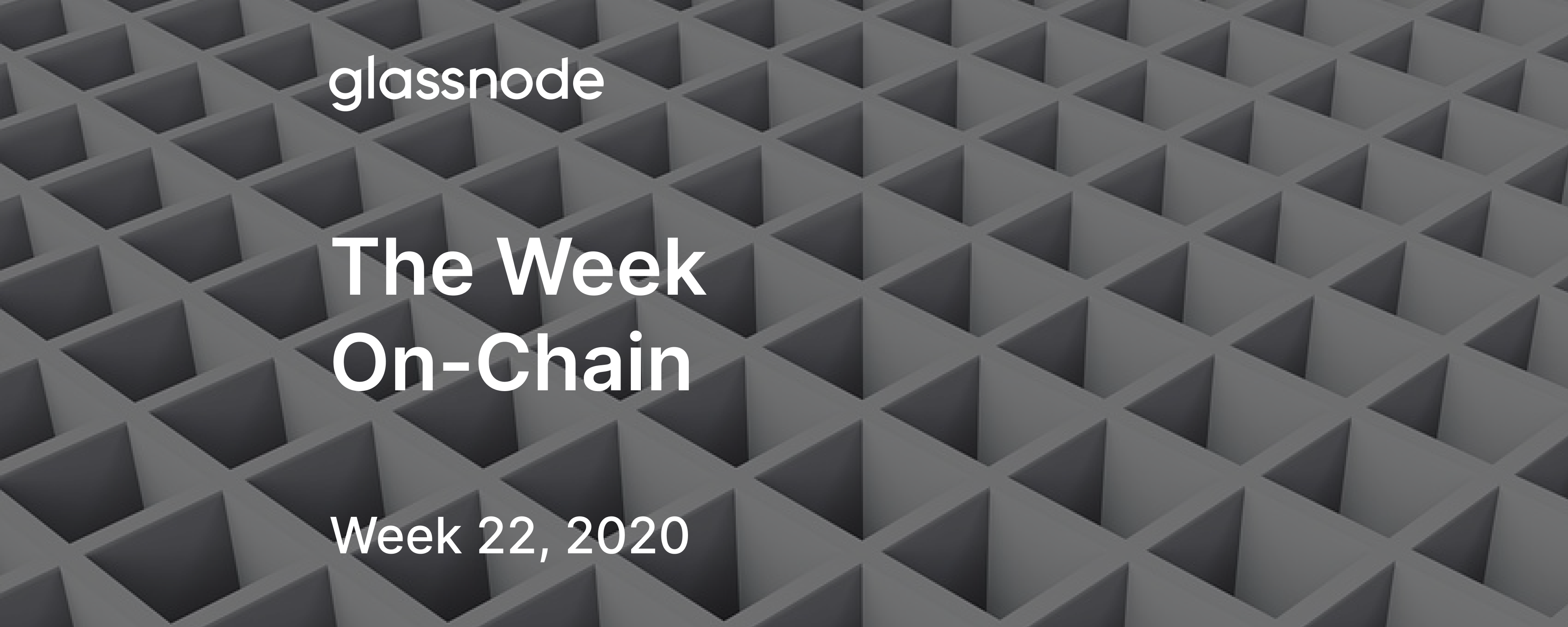 The Week On-Chain (Week 22, 2020)