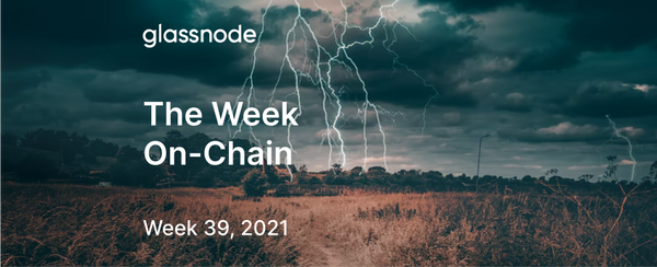 The Week Onchain (Week 39, 2021)